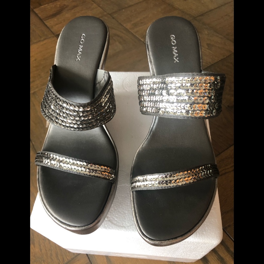 Slides- Silver Gray NEW